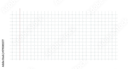 Blank Graph Paper Sheet Texture for Note-Taking and Design Background