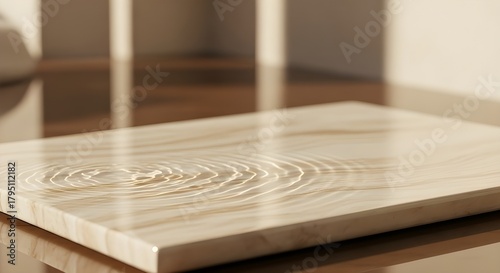 abstract light reflective surface ripple pattern