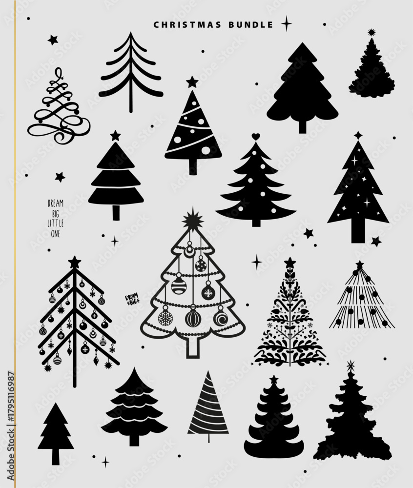 Obraz premium Christmas Tree Cozy Collection