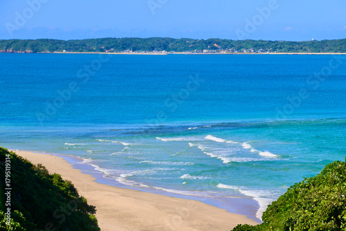 角島大橋・俯瞰（山口県・下関市）