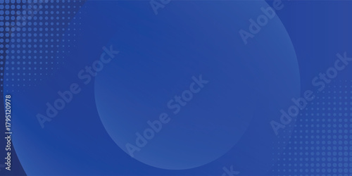 Blue gradient abstract circle shape background vector design dhot.