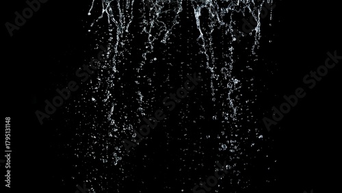Freeze Motion Shot of Water...