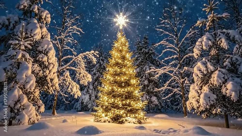  Christmas tree of light particles