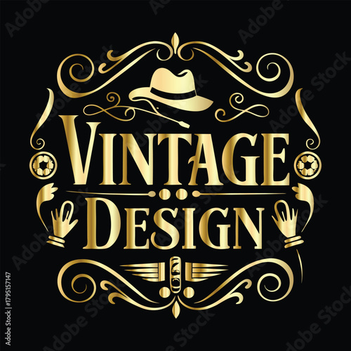 Vector decorative frame. Elegant element for design in Eastern style, place for text. Floral golden border. Lace illustration for invitations and greeting cards.