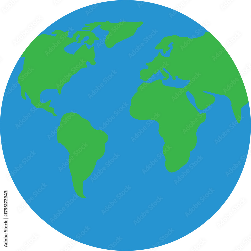 Obraz premium World Icon