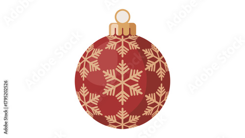 Ornament's Festive Charm: Intricate details and vibrant colors of the ornament evoke the magic of the holiday season, embodying the spirit of celebration and joy.