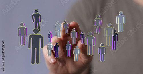 Concept of teamwork, commun...