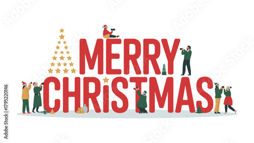 Merry Christmas Wishes: festive image captures the holiday spirit, with individuals celebrating around the season's greetings. A symbol of warmth, togetherness, and joyous occasions