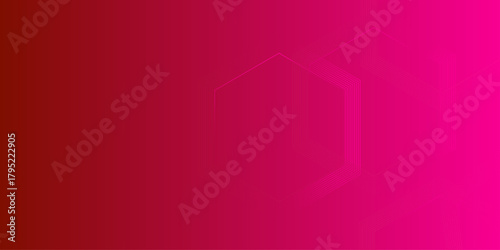 Luxury red and gold abstract background. Abstract background with hexagonal geometry as the main figure. Tech business gradient background banner presentation art design hexagonal elements .

