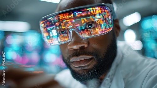 Scientist Using Augmented R...