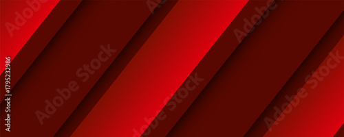 Technology futuristic background striped lines with light effect on red background.