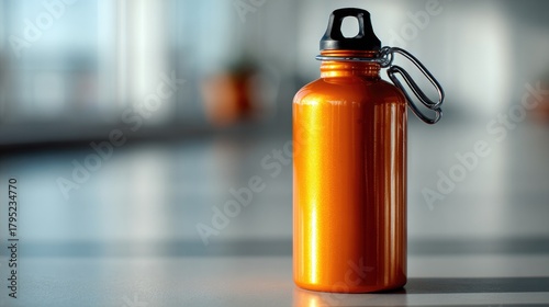 Sleek Orange Water Bottle o...