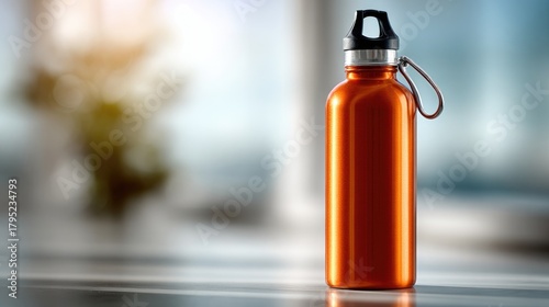 Sleek Orange Water Bottle o...