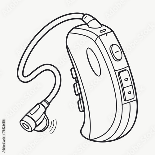 Hearing aid, a device for auditory assistance