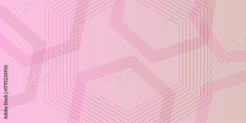 Luxury red and gold abstract background. Abstract background with hexagonal geometry as the main figure. Tech business gradient background banner presentation art design hexagonal elements .
