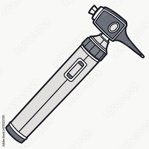 Illustration of an otoscope