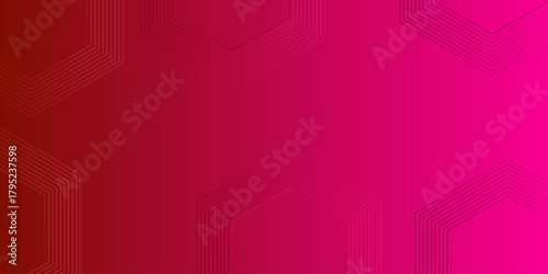 Luxury red and gold abstract background. Abstract background with hexagonal geometry as the main figure. Tech business gradient background banner presentation art design hexagonal elements .
