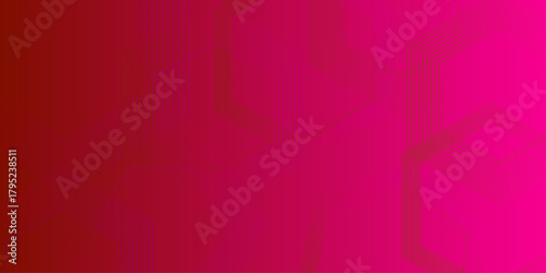Luxury red and gold abstract background. Abstract background with hexagonal geometry as the main figure. Tech business gradient background banner presentation art design hexagonal elements .

