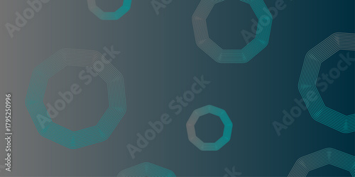 Abstract hexagon lines on gray background. Geometric stripe line art design modern. Abstract technology background. Pixel Pattern. Abstract vector illustration .geometric patterns in soft pastels .