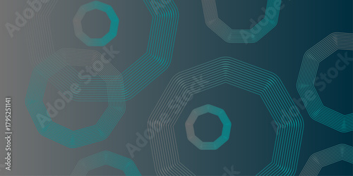 Abstract hexagon lines on gray background. Geometric stripe line art design modern. Abstract technology background. Pixel Pattern. Abstract vector illustration .geometric patterns in soft pastels .