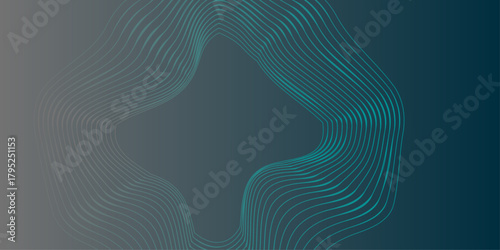 Abstract hexagon lines on gray background. Geometric stripe line art design modern. Abstract technology background. Pixel Pattern. Abstract vector illustration .geometric patterns in soft pastels .