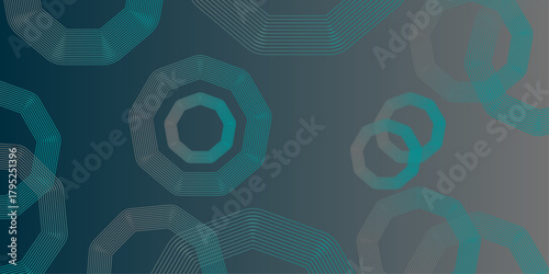 Abstract hexagon lines on gray background. Geometric stripe line art design modern. Abstract technology background. Pixel Pattern. Abstract vector illustration .geometric patterns in soft pastels .