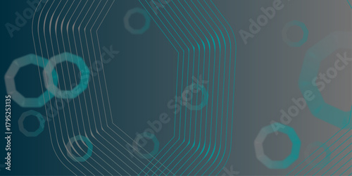 Abstract hexagon lines on gray background. Geometric stripe line art design modern. Abstract technology background. Pixel Pattern. Abstract vector illustration .geometric patterns in soft pastels .