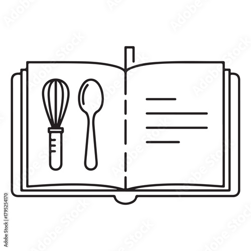 vector illustration of restaurant menu design