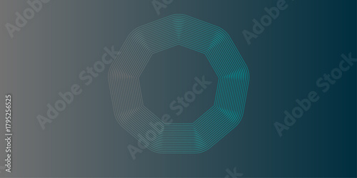 Abstract hexagon lines on gray background. Geometric stripe line art design modern. Abstract technology background. Pixel Pattern. Abstract vector illustration .geometric patterns in soft pastels .