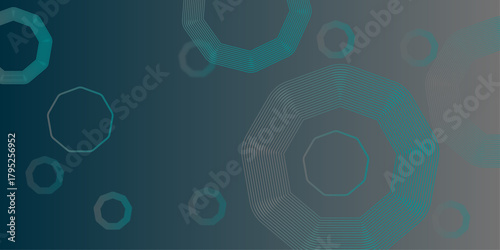 Abstract hexagon lines on gray background. Geometric stripe line art design modern. Abstract technology background. Pixel Pattern. Abstract vector illustration .geometric patterns in soft pastels .