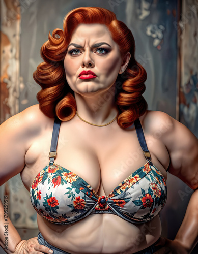A lovely red haired lady
