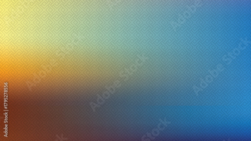 Vibrant Abstract Gradient Background with Subtle Texture in Blue, Orange, and Yellow Tones for Modern Digital Design
