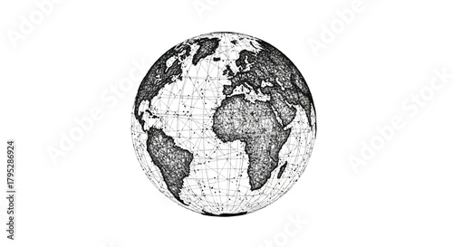 Abstract geometric composition with vibrant color palette and clean lines suitable for modern design projects and branding