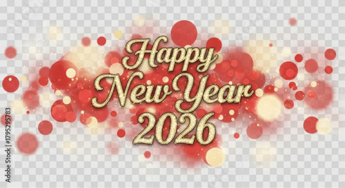 Festive text, ideal for digital and print media, this design blends elegance with a modern flair. Celebrate the new beginnings with this stylish design. vector illustration