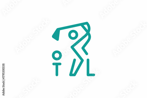 Golfer Logo 