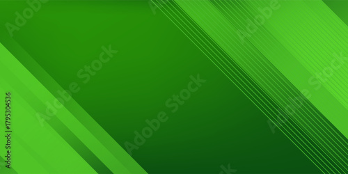 Abstract green sporty background template vector with shiny lines and lights. Green background with strong pattern design.Eps10 vector