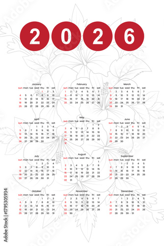 calendar for 2016