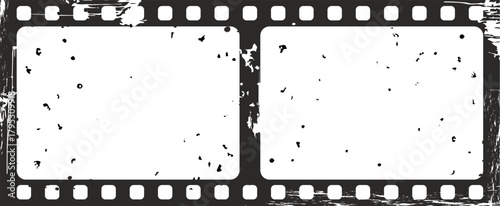 Grunge Film Strip Frame