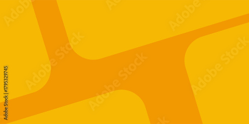 PrintAbstract wide banner background with 3d shadow geometric shapes decoratoin. eps 10