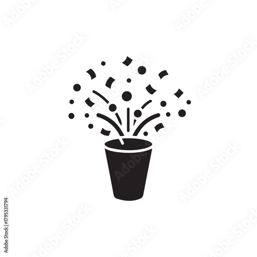 "Party Popper or Confetti Burst"