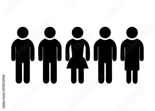 Stickman tired and sick poses icon set. Vector pictogram of people feeling fatigue, stress, illness, exhaustion, back pain, stomach ache, headache, depression, burnout, sad, emotional health symbol.