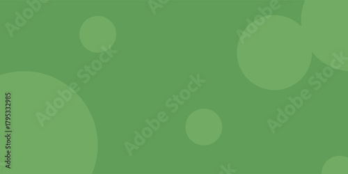 PrintAbstract green background with translucent circles. Calming and minimalist design. Perfect for nature-themed projects.