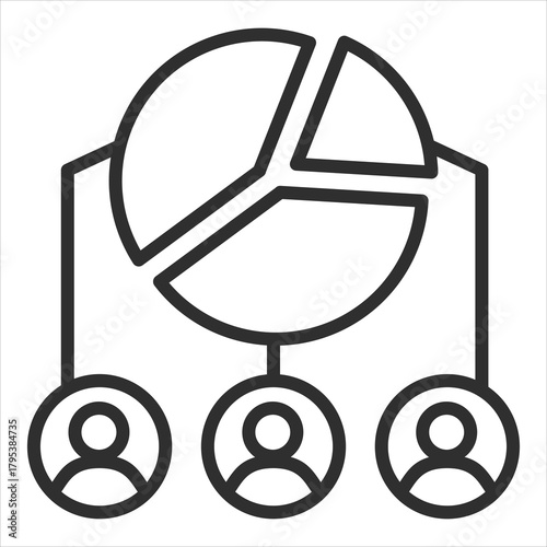 Customer Segment Icon Single Vector Collection 