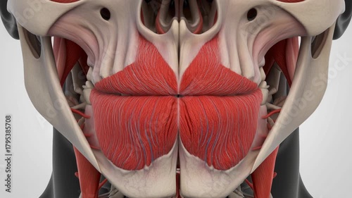 Animated 3D Anatomy of Levator Labii Superioris and Facial Muscles