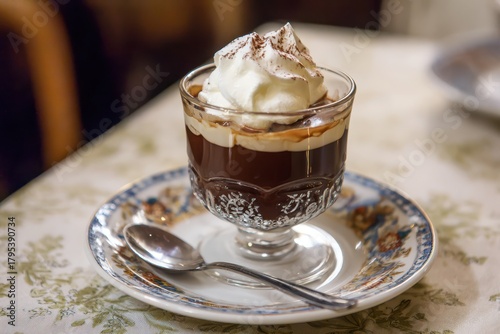 Il Bicerin Torinese: A Rich Blend of Coffee, Chocolate, and Cream in a Traditional Piedmont Cafeteria