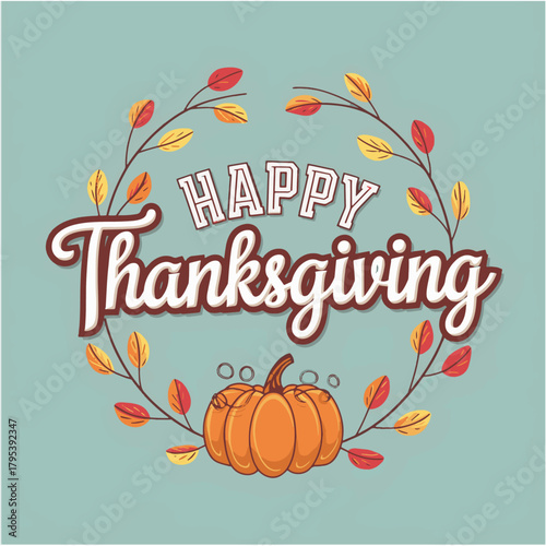 give thanks vector illustration 