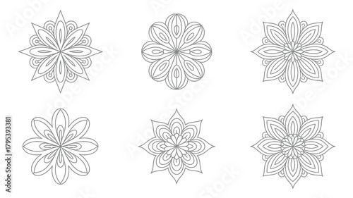 Discover stunning floral mandala designs for elegant decorative projects, perfect for creating beautiful patterns and artistic layouts.