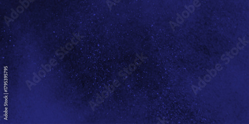 Demin Fog or smoke color isolated background for effect, text or copyspace. Blue and purple steam on a black background.