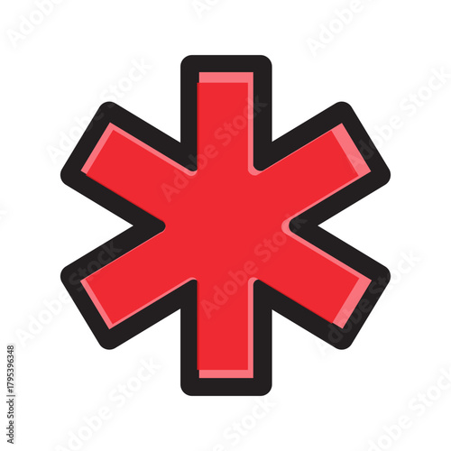 Ambulace Icon Vector Illustrations