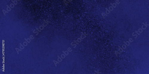 Demin Fog or smoke color isolated background for effect, text or copyspace. Blue and purple steam on a black background.